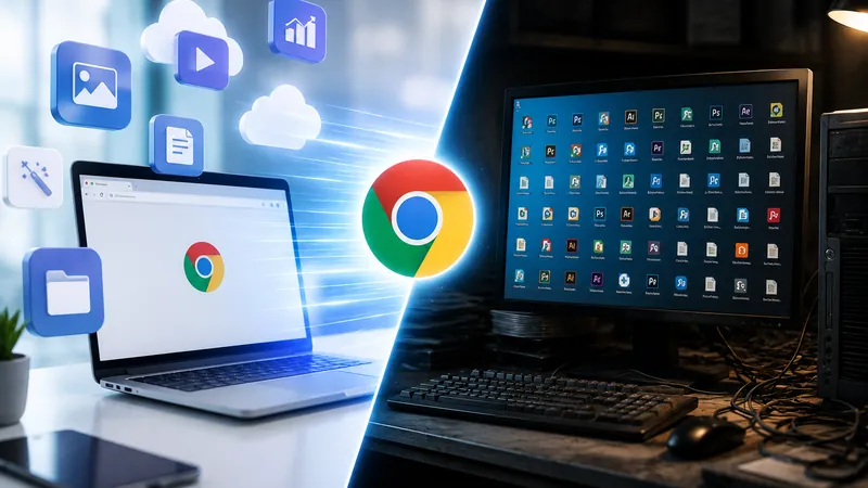 Ferramentas Online vs Software Instalado: O futuro do trabalho