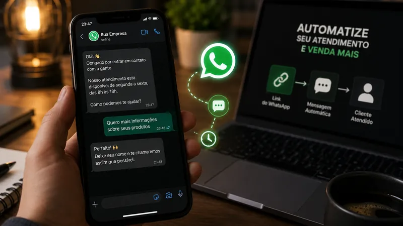Marketing no WhatsApp: Como automatizar o primeiro contato